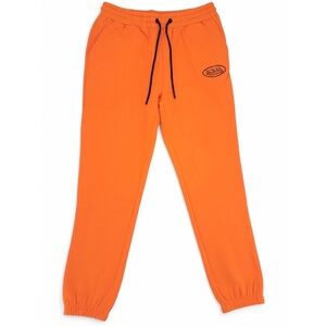 Von Dutch Logo Orange Jogger Sweats Unisex Size Small New SOLD OUT